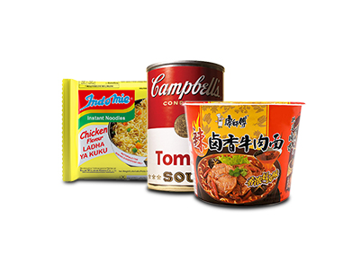 Instant Food, Canned Food & Soup