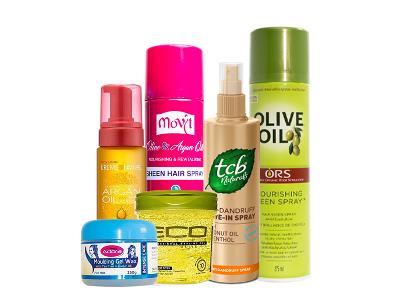 Hair Sprays, Gels, Wax & Mousse 