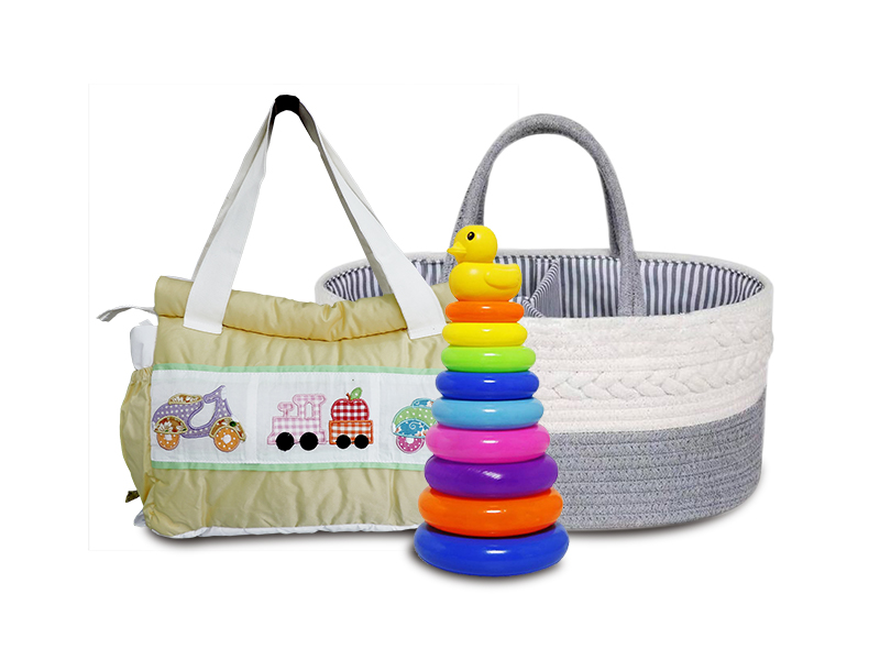 Diaper Bags, Caddies & Stackers