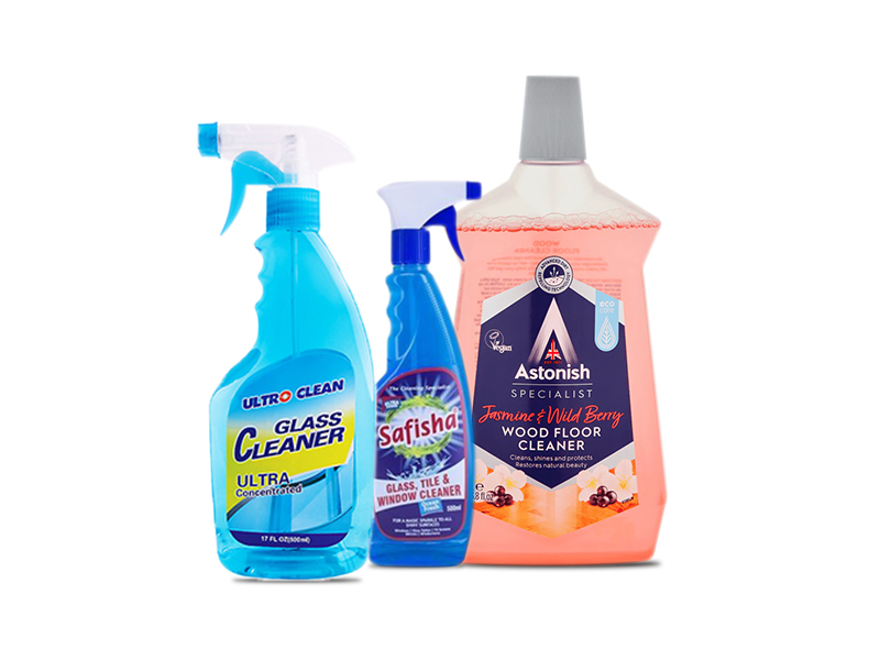 Glass & Wood Cleaners