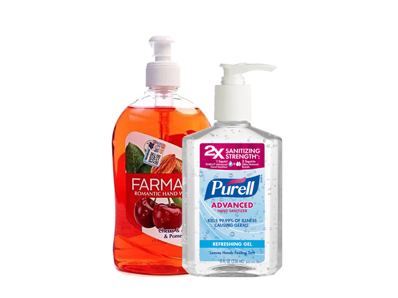 Hand Wash & Hand Sanitizer 