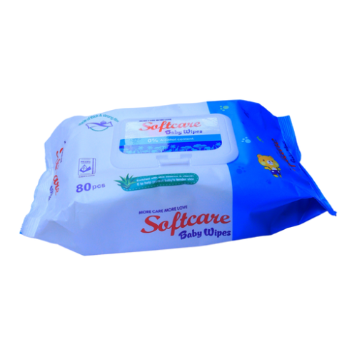 Softcare Baby Wipes 80pcs