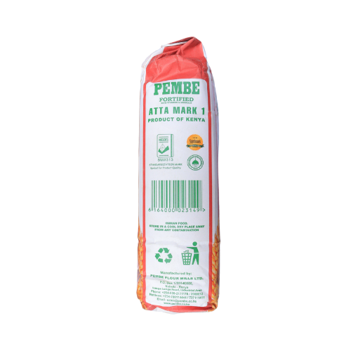 Pembe Atta Mark 1 Wheat Flour 2kg