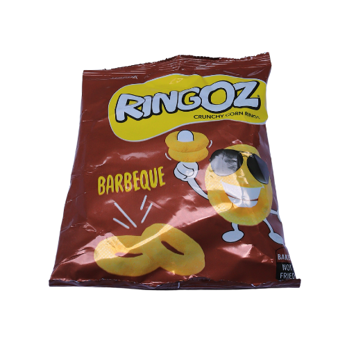 Ringoz Barbeque Crunchy Corn Rings 12g