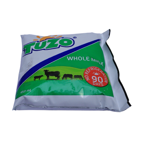 Tuzo Whole Milk 450ml (Sachet)