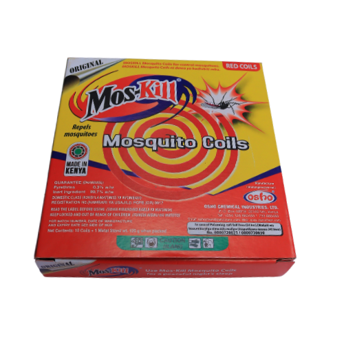 Mos-Kill Mosquito Coils 10pcs (Red)