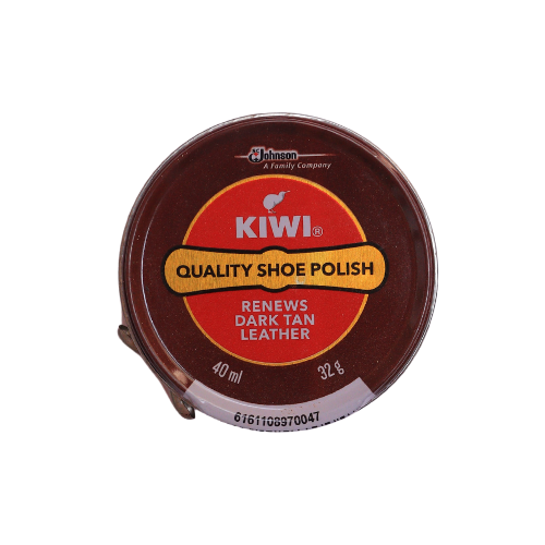 Kiwi Dark Tan Shoe Polish 32g (40ml)