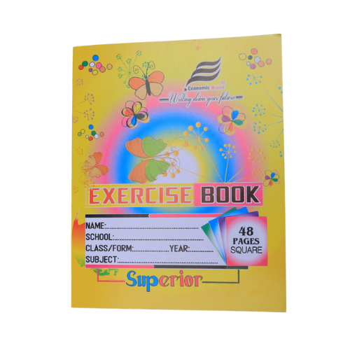 Economic Brand Superior Square Line Exercise Book A5 (48 Pages)