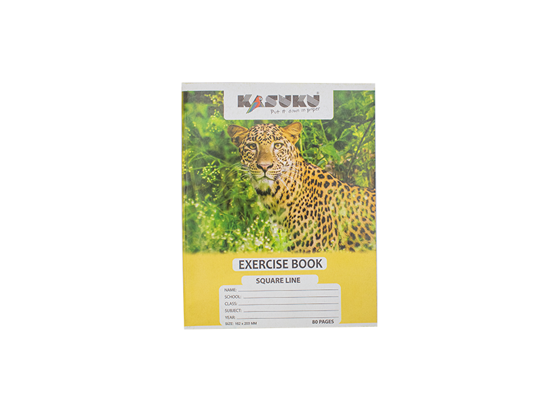 Kasuku Square Line Exercise Book A5 (80 Pages)