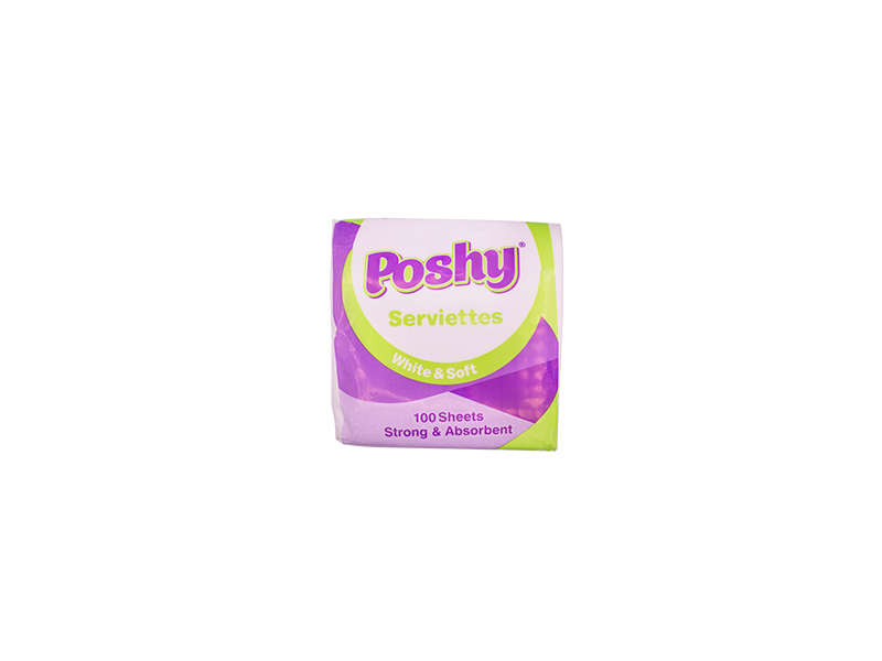 Poshy Serviettes 100 Sheets