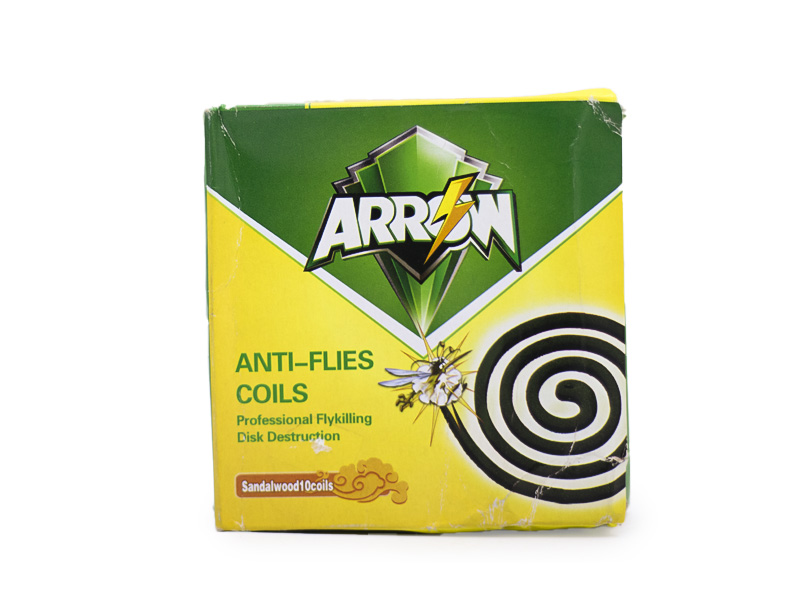 Arrow Anti-Flies Coils 10pcs (Green)