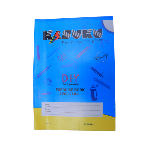 Kasuku Superior Single Line Exercise Book A4 (80 Pages)