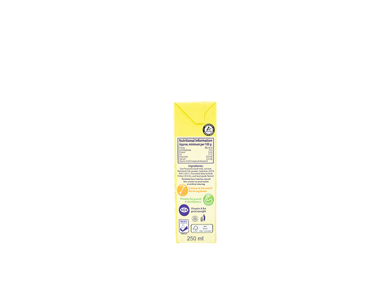 Brookside Dairy Fresh Banana Flavoured Milk 250ml