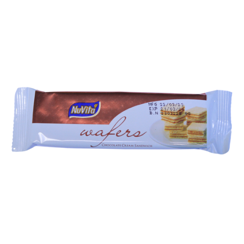 Nuvita Chocolate Cream Sandwich Wafers 9g