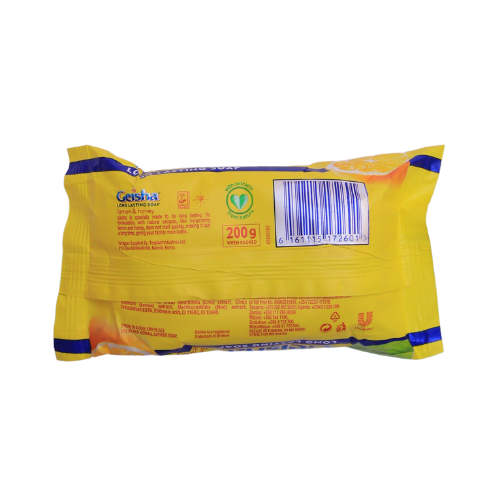 Geisha Lemon & Honey Family Bathing Bar 200g