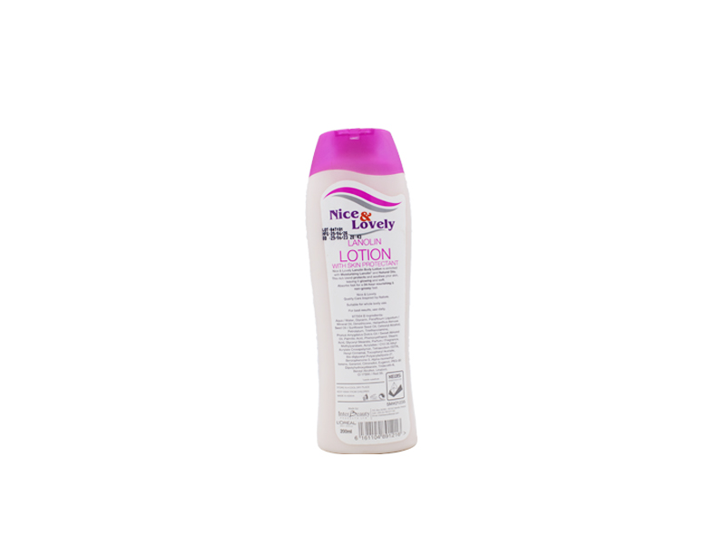 Nice & Lovely With Protective Lanolin Body Lotion 200ml