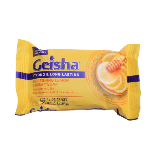 Geisha Lemon & Honey Family Bathing Bar 90g