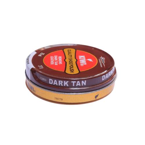 Kiwi Dark Tan Shoe Polish 20g (25ml)