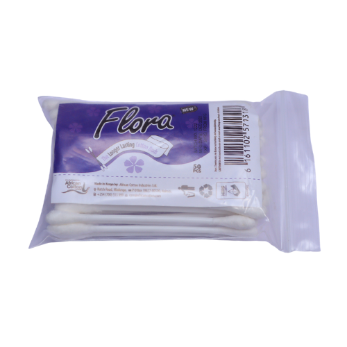 Flora Cotton Buds 50pcs 