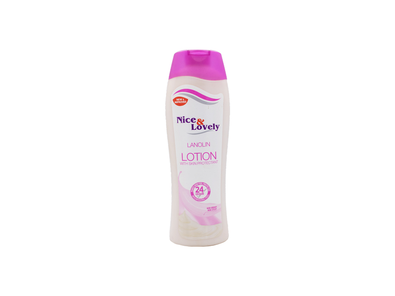 Nice & Lovely With Protective Lanolin Body Lotion 400ml