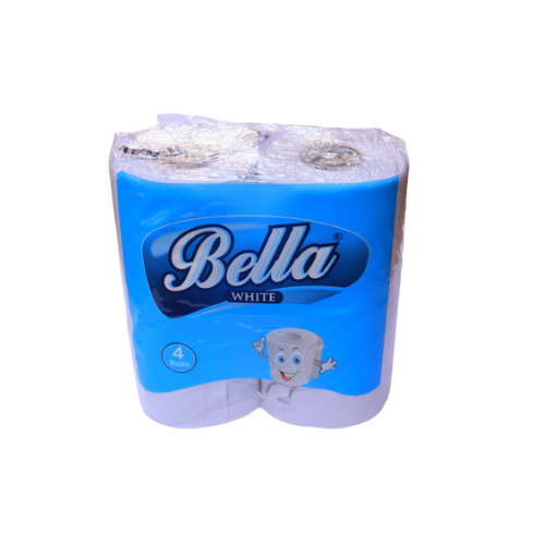 Bella White Tissue 4 Pack