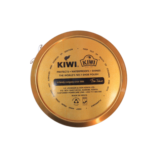 Kiwi Dark Tan Shoe Polish 20g (25ml)