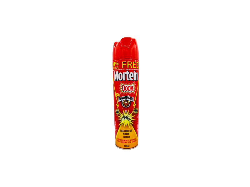 Mortein Doom PowerGard Lemon All Insect Killer 600ml