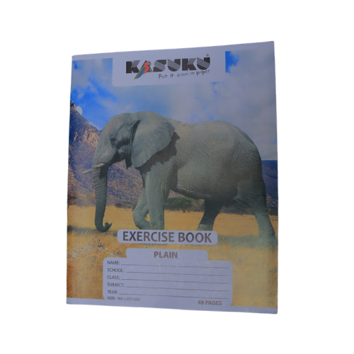 Kasuku Plain Exercise Book A5 (48 Pages)