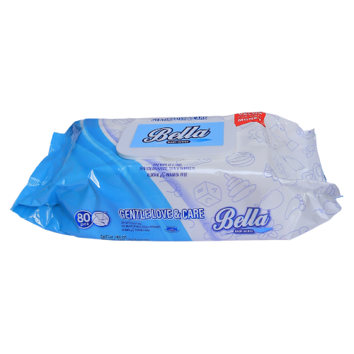 Bella Wet Wipes 80pcs